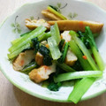 みるくとココア's cooksnap of when they made 超簡単！小松菜とさつま揚げのめんつゆ炒め.
