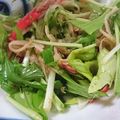 まさとけん's cooksnap of when they made 水菜とツナのサラダ.