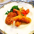 海の星プリン's cooksnap of when they made えびフライ☆卵いらずのタルタルソースがけ.