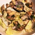 クックVEWBMS☆'s cooksnap of when they made あさりとキャベツの酒蒸し.