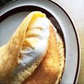 にゃママ's cooksnap of when they made オムレット風バナナパンケーキ.