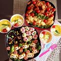 和真和叶's cooksnap of when they made ＊キャラ弁＊　卵焼きDEくまちゃん♡.