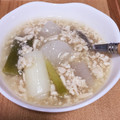 みうちゃん*'s cooksnap of when they made 大根とネギのひき肉あんかけ風簡単煮物。.