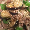5HINee☆'s cooksnap of when they made 豚肉と茄子とピーマンの味噌炒め♡.