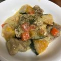 のいきー's cooksnap of when they made ほっこり チキンとかぼちゃのクリーム煮.