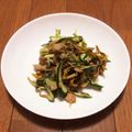 クックFA13P8☆'s cooksnap of when they made 禁断の！？きゅうりの炒め物.