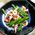 SARINGER's cooksnap of when they made アスパラといかのガーリックバター醤油炒め.
