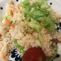 子ぶたﾁｬﾝ's cooksnap of when they made シャキっとレタスと鮭の炒飯.