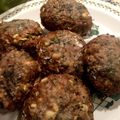 Faiza's cooksnap of when they made ズッキーニとフェタチーズのハンバーグ.