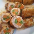 ちーちゃんＧＯＧＯ's cooksnap of when they made 春菊と人参の豚肉巻き【JA福岡市】.