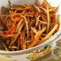 ココkitchen's cooksnap of when they made のり弁に！きんぴらゴボウ♪.