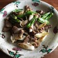 uechan1962's cooksnap of when they made 羊肉としし唐のクミン炒め.