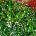 hachi_bee's cooksnap of when they made お弁当に♡ほうれん草のごま和え.