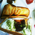 choco831's cooksnap of when they made 和風トースト（小豆）.