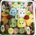 ふわふわのりたま's cooksnap of when they made すみっコぐらし 運動会 キャラ弁.
