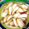 女帝蜂蜜✨料理研究所's cooksnap of when they made お手軽らっきょう漬け.