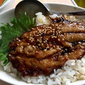 ねむちぇぶちゃん's cooksnap of when they made 鰯の蒲焼き丼～黒酢生姜風味～.