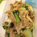 テヨン1's cooksnap of when they made 豚バラとえのきと青梗菜のにんにく醤油炒め.