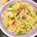 mahmican's cooksnap of when they made アンチョビとキャベツのパスタ.