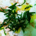 hanayukimama's cooksnap of when they made 行楽にも！鮭と沢庵の混ぜご飯！.