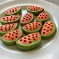 cocoa91's cooksnap of when they made チョコの種も可愛い♡スイカのクッキー.
