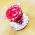 クック08FUID☆'s cooksnap of when they made 苺 イチゴジュース.