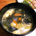 モケ缶's cooksnap of when they made 簡単★豆腐とわかめの味噌汁.