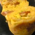 にゃんこ先生丸's cooksnap of when they made ベーコンパセリの卵焼き.