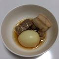 クックLXZU70☆'s cooksnap of when they made 豚バラと卵のマーマレード煮込み.