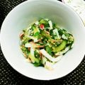 クリオネM's cooksnap of when they made ◇大葉と山芋◇簡単! 酢の物.
