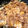 クックUDF4J5☆'s cooksnap of when they made 新玉ねぎと豚バラの卵とじ炒め.