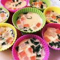＊友紀＊'s cooksnap of when they made 【離乳食後期】レンジde簡単☆茶碗蒸し.