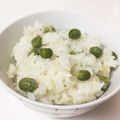 ＊ひよりんご＊'s cooksnap of when they made むきグリンピースで✨炊き込み✨豆ごはん.
