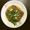 クックBY5EWJ☆'s cooksnap of when they made 豚タンの香味野菜焼き.