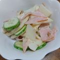 ゆりっぺ8888's cooksnap of when they made 新発田市給食レシピ！かぶのもも色サラダ.