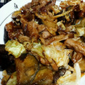 ポポポポポフィ〜♡'s cooksnap of when they made 豚とナスのこってり炒め.