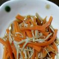 沙弥や's cooksnap of when they made 簡単！人参とえのきの味ぽん和え.