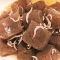 MILLTOWN's cooksnap of when they made 全部レンジで！味染みこんにゃくの白だし煮.