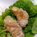 ちゃちゃ島☆'s cooksnap of when they made アボカドとチーズの豚肉巻き.