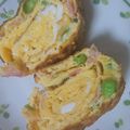 ﾄﾘﾏﾖ's cooksnap of when they made そら豆とハムの卵焼き✿.