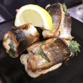 よちりんのまーちゃん's cooksnap of when they made 秋刀魚の梅しそロールにんにく揚げ.
