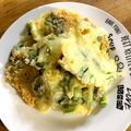 もんすけまま's cooksnap of when they made おつまみにも！アスパラとチーズのかき揚げ.