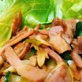 PIKO嫁's cooksnap of when they made 焼き豚ピリ辛サラダ.