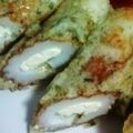 yoppy123456789's cooksnap of when they made ワサビ醤油ＤＥ✿クリーム❀ちくわ天✿.