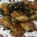 さちこちやん's cooksnap of when they made 焼鳥のタレで簡単♡鶏肉とナスの甘辛炒め.
