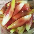 あつにゃんこ's cooksnap of when they made ミョウガの甘酢漬け.