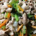 megu_mogu's cooksnap of when they made １０分で完成‼豚肉と小松菜炒め.