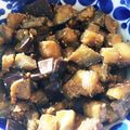 Faiza's cooksnap of when they made 米ナスでサイコロ味噌田楽.