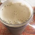 Wingy's cooksnap of when they made ブルーベリーバナナスムージー.