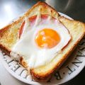 ma04tsu's cooksnap of when they made ◆簡単♡忙しい朝のハムエッグトースト◆.